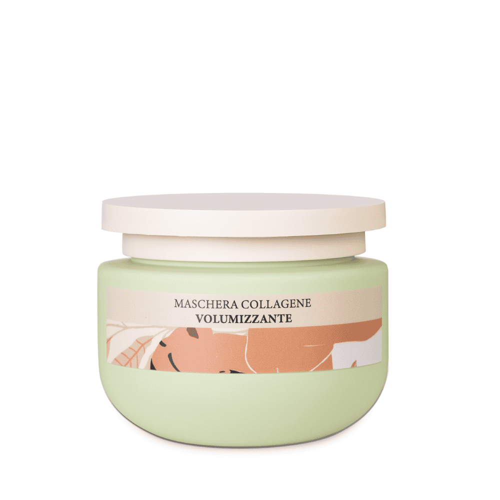 maschera capelli collagene volumizzante